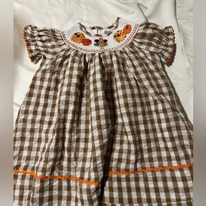 Smocked Turkey Dress